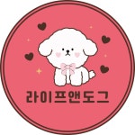 라이프앤도그 주문제작 스티커 : 홍카소공작소