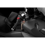 BIKERS 바이커스 프론트 브레이크 레버 커브 타입 티타늄 CT125 20 25 DAX125 22 24 ADV160 23 PCX 18 PCX160 21 H0701 TIN 블루... 
