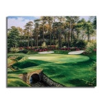 오거스타 내셔널 골든벨 아멘 클럽 토너먼트 코너 마스터스 36X48 도그우드 골프 화이트 1 3 Canvas Frames 11x14in : 오딘셀렉트