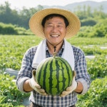 수박 최상급 산지직송 꿀수박 못난이 가정용 호랑이농부 : 트리웍스