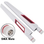 듀얼 밴드 WiFi 안테나 24GHz SMA Male 범 AS AC88U PC 데스크탑과 호환 가능 : 쿠쿠스토어12호