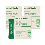 마이락토 오가닉포패밀리 유기농 생 유산균 온가족 장건강 프로바이오틱스 30포, 3개 : 마이락토