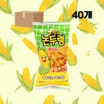싱싱 논두렁 45g 40개 1박스 추억의 옥수수 과자 : 콰자작