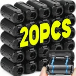 7/9mm Ui650 Ui850 Ui1000 노이즈 억제 필터 링 토로이달 클립온 케이블 클램프 마그네틱 억제기 케이블 클립 버클 : 카리스플라워