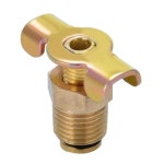 1/4 NPT 황동 드레인 밸브 콤프레샤 탱크 Petcock 배수 30x24mm : 에이치케이모터스