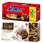 해태 오예스 540g(16개+2개) x2개 대용량 과자 간식 : 동부커머스