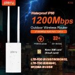 플레리 WIFI5 1200Mbps LTE 라우터 4G 와이파이 5G 심 2x1000M LAN/WAN 포트 4 안테나 24V POE/12V DC 전원 2.4+5.8G 실외 AP : 샘마루몰
