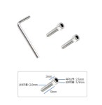 호루스벤누 H2813 멈치 볼트 2.5mm 육각나사 2개+렌치 : 에스엘알샵 영등포점