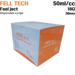 필텍 주사기 50cc 21G 32mm 25개 18G 1 1/4inch 일회용 주사기 시린지 : 씨에이치메디칼
