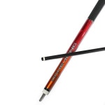 OKHEALING 카본 파이버 당구 큐 공장 직판 내구성 강한 11.8mm 플레이 블랙 테크놀로지 저디플렉션 스누커 풀 : 모션필드