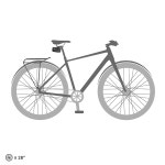 [ORTLIEB] 안장 가방 OR-F9674 블랙 매트 : ARNAGE