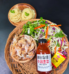 100% 자연산 고동 무침 밀키트 2-3인분 통큰 : 송작가네마을