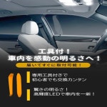 LUVUAHEAD 시엔터 10계 대응 딱 전용 설계 2점 세트 룸 램프 실내등 6000K 화이트 공구 첨부 : -동원컴퍼니-