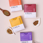 [4+1] 한방꽃차 트루온티 청년농부동그리 상황버섯 영지버섯 홍삼 도라지 프리미엄 블렌딩티 10개 세트 : 동그리농업회사법인