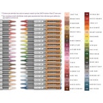 36 EARTH TONES 브러시 팁 릴 페인트 라인 락 5MM 자동 흐름 1 제어 어스 톤 1개 (36팩) : 프레시원08