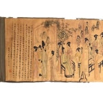 중국 고대 롱 스크롤 벽화 서예 수집품 야간 연회 그림 예술 장식 롤 1. 8X12 : 픽셀살롱12호점