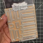 금속 커팅 다이 스크랩북 공예 사진 앨범 템플릿 수제 장식 크리스마스 카드 스탬프 1. F9627-stamps : 해외다모아12호점