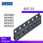 리뉴얼 오리지널 AO3400/3401/3402/3415/3422 MOS 튜브 전계 효과 SOT23 : 범이소파크