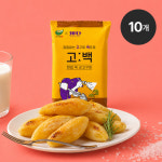 한채원 국내산 무농약 군고구마 고백 껍질없는 냉동 아이스 꿀 고구마 한입, 10개 : 한채원