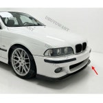 BMW 5 시리즈 E39 HV 스타일 97-04 프론트 범퍼 립 스플리터 바디 키트 에이프런 커버 가드 3개 : 트레이드셀55