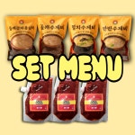 수제비밀키트 2인분 +만능소스(쭈꾸미볶음 제육볶음 가능) 세트메뉴 : 삼청골명가The수제비