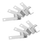 10pcs 스프링 접촉판 Aa 9V 배터리용 원터치 연결 교체용 리모컨 충전기 고전도성 금속 : HK모터스