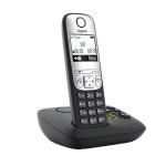 기가셋 A690A 아날로그 H2830 ID 전화 블랙 B111 발신자 L36852 : 루5벨