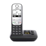 기가셋 A690A 아날로그 H2830 ID 전화 블랙 B111 발신자 L36852 : 루5벨