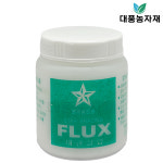 동플럭스 별표 대한실업 200g FLUX 은납봉 플럭스 동 황동 용접 후락스 대풍농자재 : 대풍몰