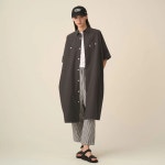 DANTON 단톤 / Womens Cotton Poplin Work Shirt Dress / 2컬러 / DT-G0091 SOD : 재패니네