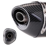 범용 51MM 바이크 오토바이 배기 소형 R77 이스케이프... 포함 에어록스155 MT03 CB400X NSS350 DL250 GSR400 ER6N Z400 용 : 웨스트모스트