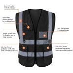[Spre kayou] Tydon Guardian Reflective Safety Vest for Women High Visibility Pockets Zipper Front AN : 동원케미칼