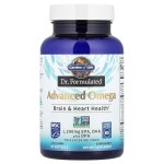 가든 오브 라이프 닥터 포뮬러 어드밴스드 오메가 피쉬 오일 - 레몬, 1,290mg EPA, DHA + DPA(트리글리세리드 형태), 궁극적인 뇌 및 심장 을...