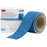 3M 후킷 블루 연마 시트 롤, 36198, 멀티 홀, 2.75인치 x 13야드, 600개 이상 등급, 코팅 제거, 차체 수리, 자동 샌딩을 위한 자동차 샌딩 롤... 