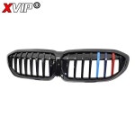 XVIP 광택 블랙 다이아몬드 스타일 전면 키드니 그릴 M 스포츠 범퍼 BMW 호환 G20 G21 330i M340i xDrive 2019-2022 : 케일상점