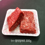 [정든정육점] 한우 1++등급 양지덩어리 300g+300g(600g) : 정든정육점