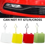 VW 폴로 5 6R 2gen (GTI/R/CROSSPOLO 제외) 2014 6C 용 1x 새 앞 우측 범퍼 마찰 후크 커버  0807241 : 고트레이드
