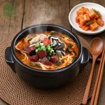 건담농수산 한우 선지해장국 1.13kg x 2개 술안주 캠핑국물요리 선짓국 밀키트 저녁메뉴추천 : 건담농수산