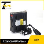 AASD 서보 모터 or 드라이버 40st-m00330 Aasd 10A 100w 220V 0.32nm 3000rpm 직경 8mm 3m 케이블 포함 : 범이소정보