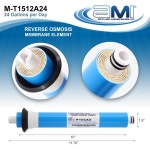 Applied Membranes Inc. 24 GPD 역삼투막 역삼투압 정수 여과 시스템 100 GPD 10 : 키엘스토