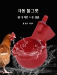 닭물통 급수기 병아리 물그릇 조류 농장 양계장 물주기 : 마켓 온 베드