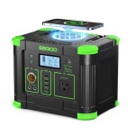 GRECELL 300W 휴대용 발전소 288Wh 태양광 발전기(USBC PD 60W 11 : 블루1