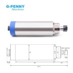 G-PENNY 머신 CNC 밀링 스핀들 모터 공랭식 2.2 kw ER20 220V 80mm 80x224mm 4 베어링 : 범이소상회