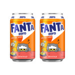환타 오렌지 제로 CAN 350ml 24개 + 조앤프랜즈 스티커 (옵션선택) : 코카콜라직영몰