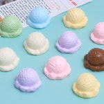 10/100개 볼 카보숑 폰 장식 DIY 장 인형집 액세서리 Z0034 01 100pcs : 둥그라운드
