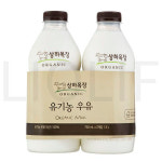 상하목장 우유 유기농인증 우유 750ml 2개 : MONDAY NIGHT