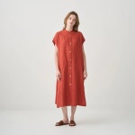 ORCIVAL 오르치발 / Womens Cotton Linen Sleeveless Dress / 5컬러 / OR-G0094 YLM : 재패니네