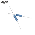 LIZAO 20Pcs 3W 금속 필름 저항기 1% 정밀도, 1R~1M 옴 1R 4.7R 10R 22R 33R 47R 1K 4.7K 10K 100K 고정 저항 : 야마상점
