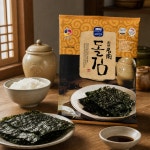 (소량 세트 구성) 청정 바다에서 채취한 구워서 더 맛있는 조미 돌김 7매(1봉지 기준) : 영피디