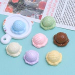 10/100개 볼 카보숑 폰 장식 DIY 장 인형집 액세서리 Z0034 01 100pcs : 둥그라운드